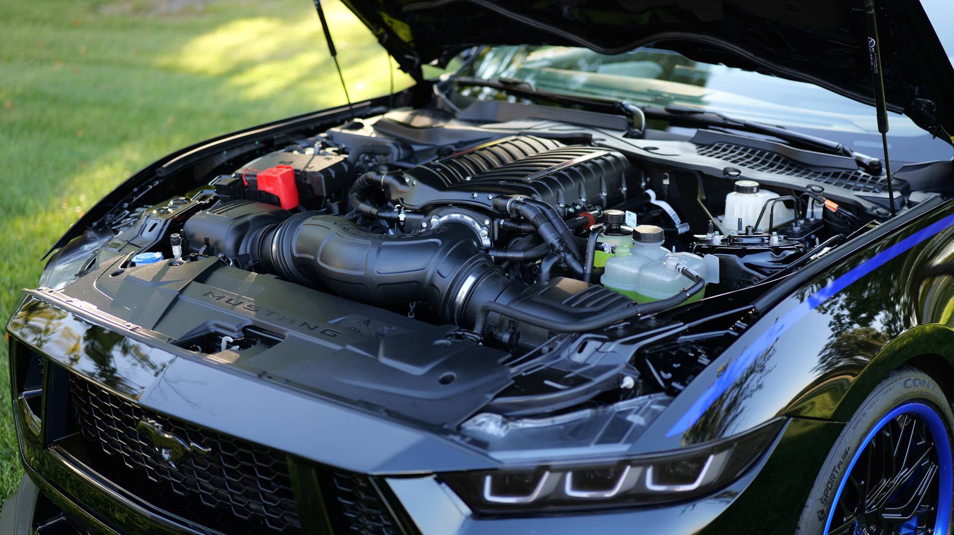 A 2024 Ford Mustang GT with a Whipple-sourced 810-hp is a really